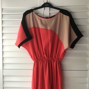 Colorblock dress